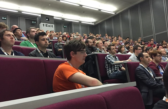 B-Sides Manchester from our seat